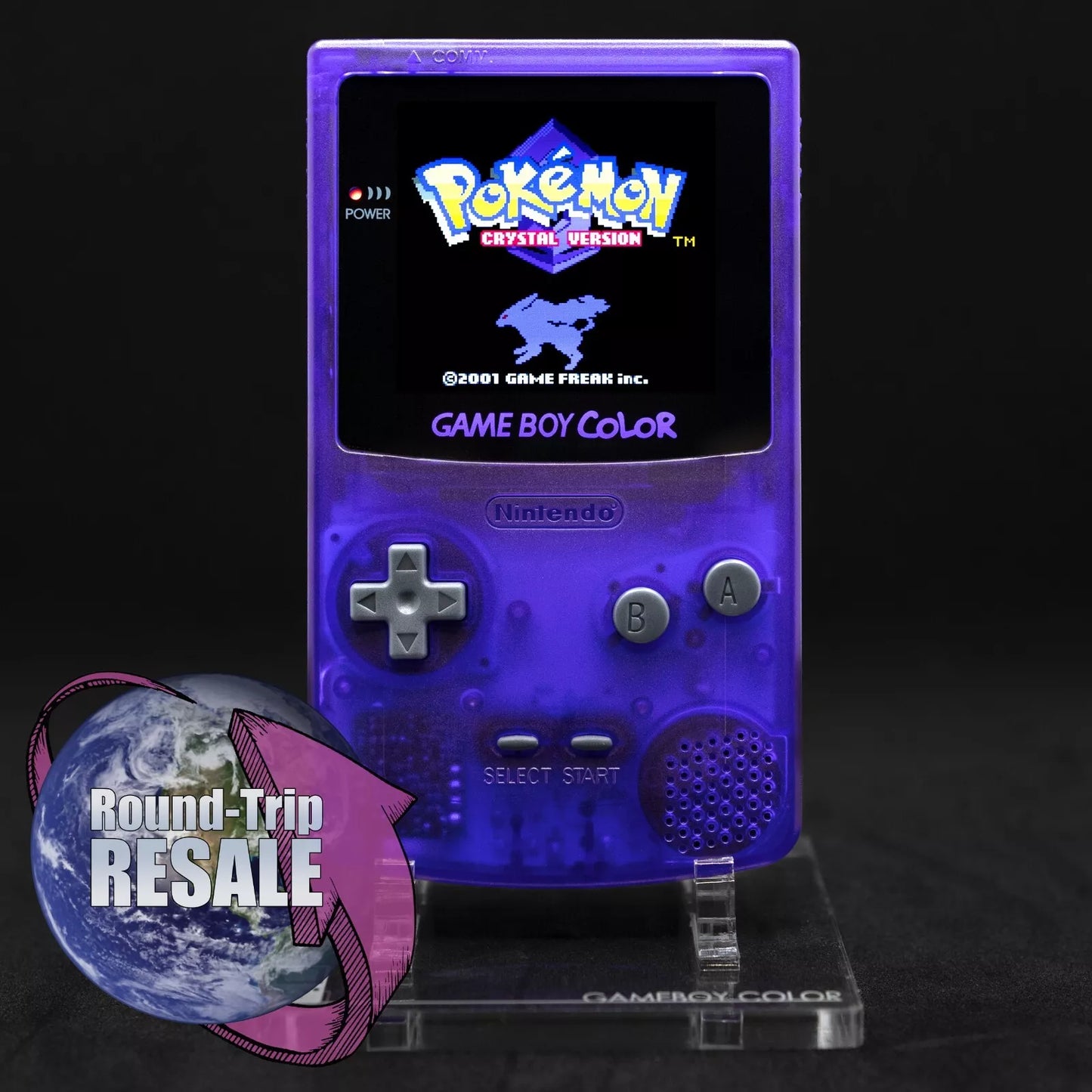 Fully Upgraded Nintendo Game Boy Color – AMOLED Screen, Rechargeable Battery, Ready to Play
