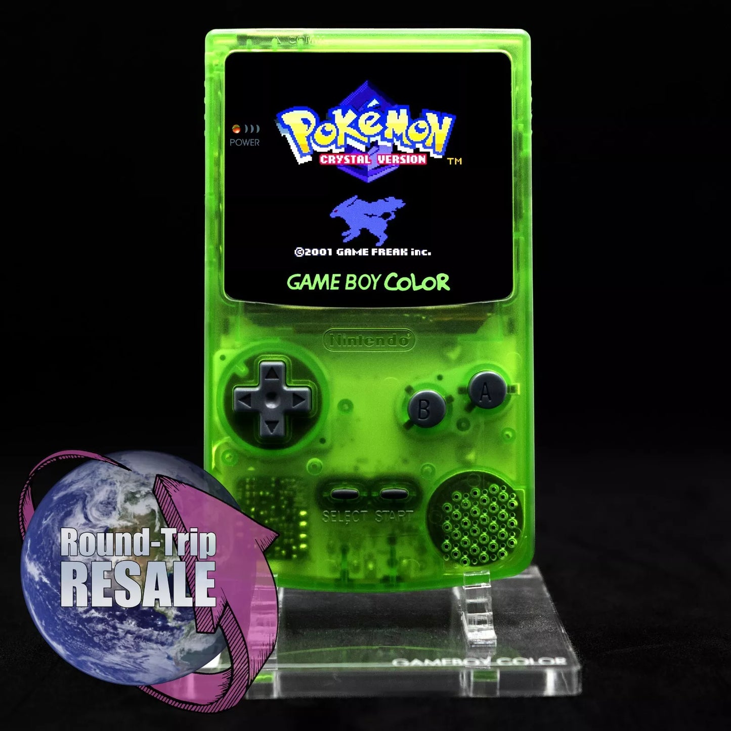 Fully Upgraded Nintendo Game Boy Color – AMOLED Screen, Rechargeable Battery, Ready to Play