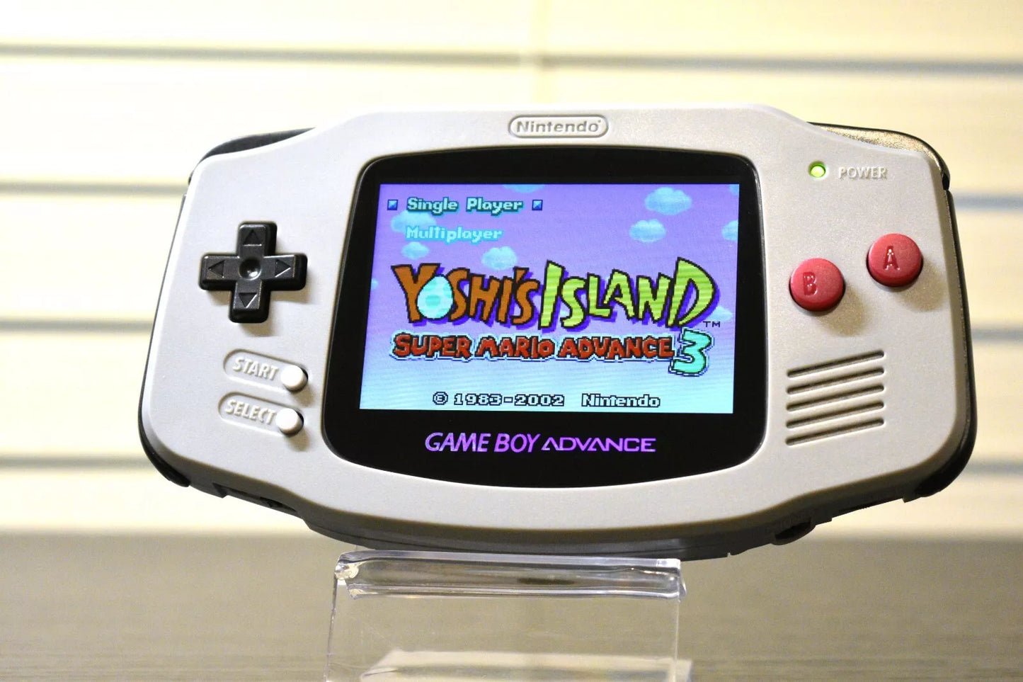 Nintendo Gameboy Advance Game Boy Console Backlit/Amp/USB-C/IPS V5 Classic