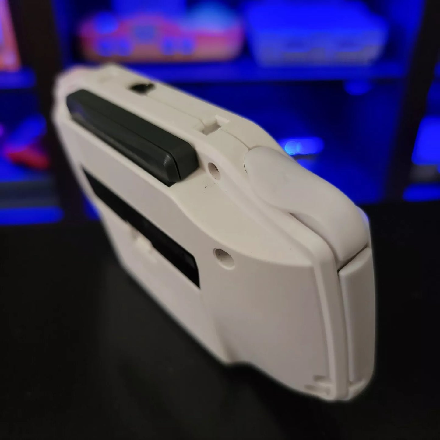 White Game Boy Advance GBA Console with iPS V5 Backlight Backlit LCD MOD Console