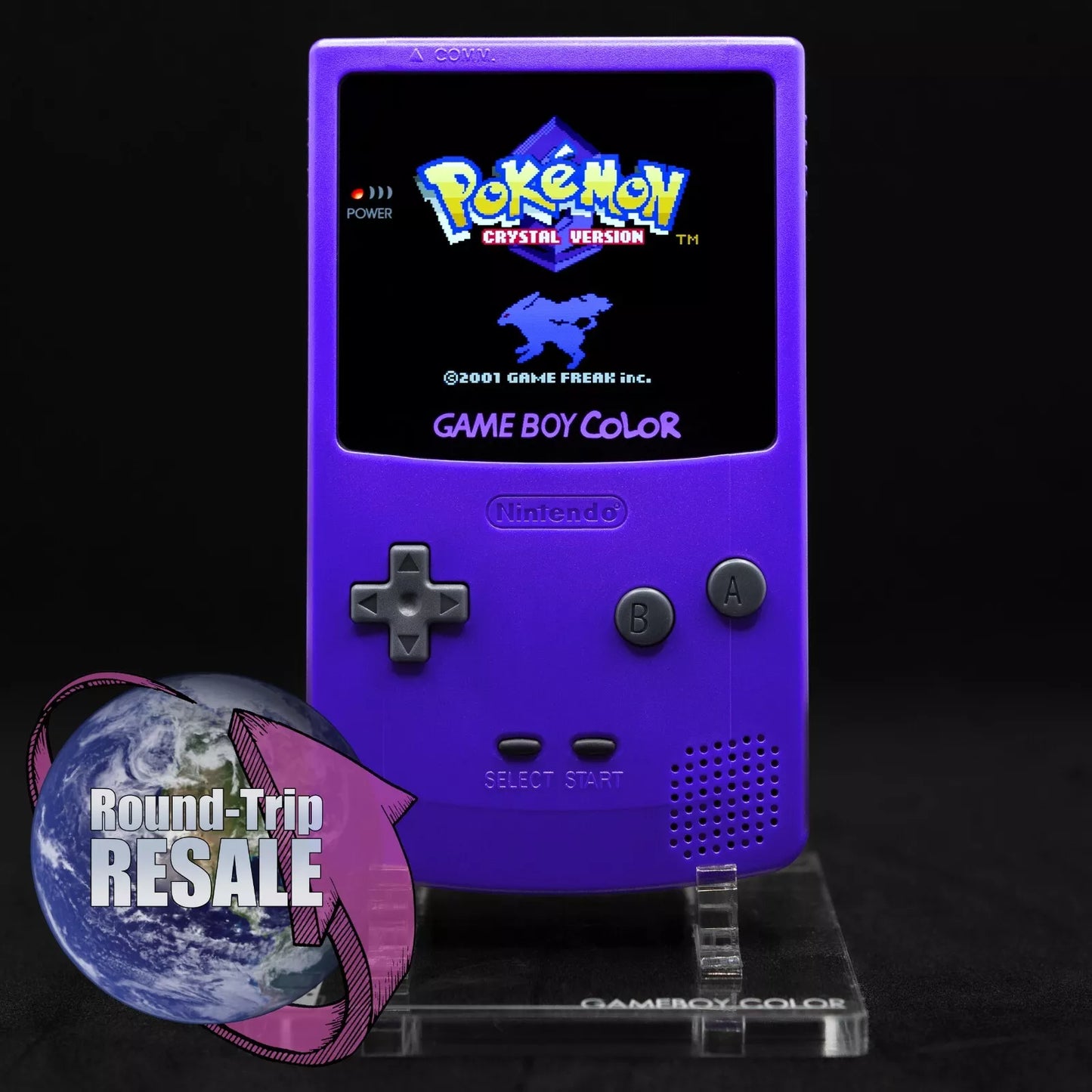 Fully Upgraded Nintendo Game Boy Color – AMOLED Screen, Rechargeable Battery, Ready to Play