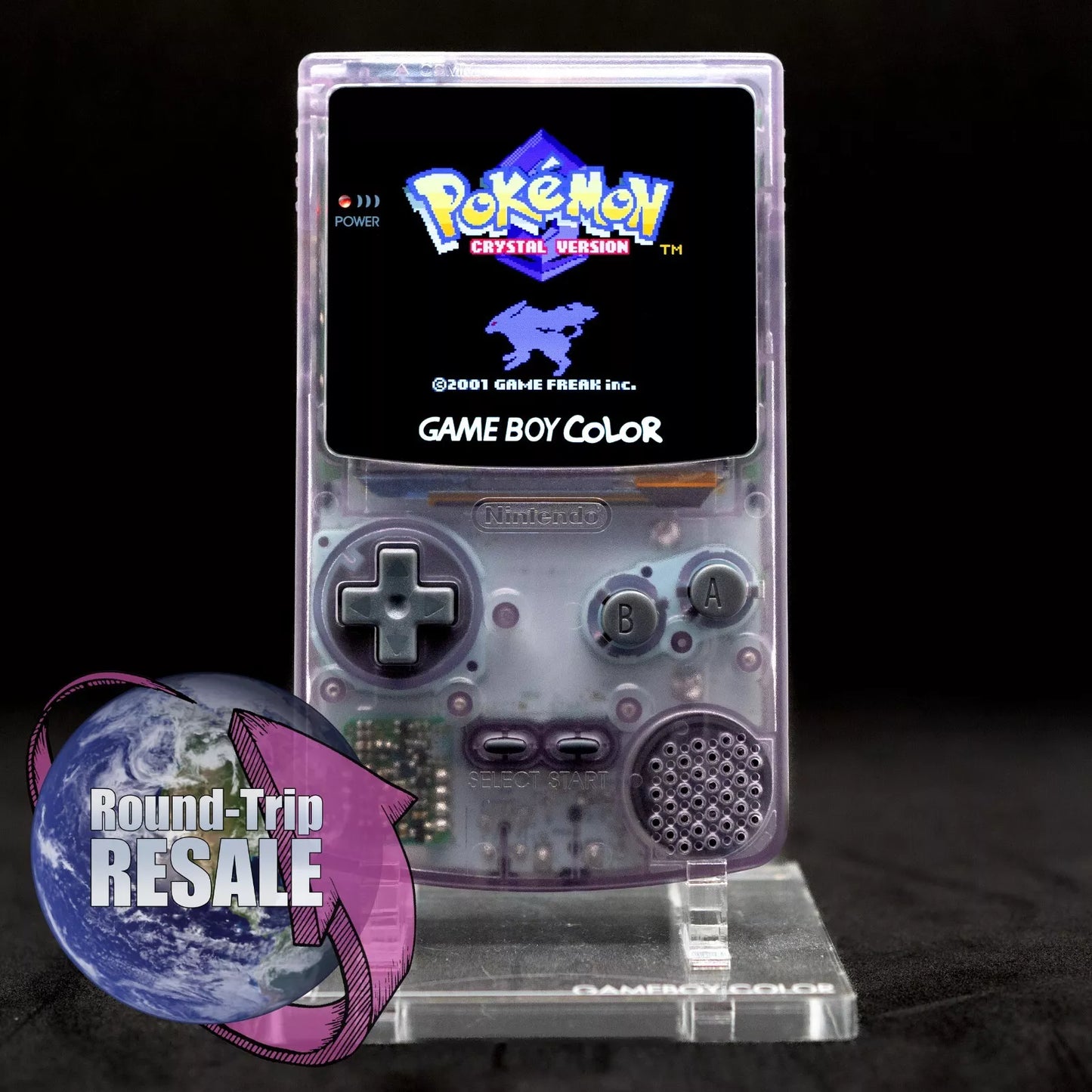 Fully Upgraded Nintendo Game Boy Color – AMOLED Screen, Rechargeable Battery, Ready to Play