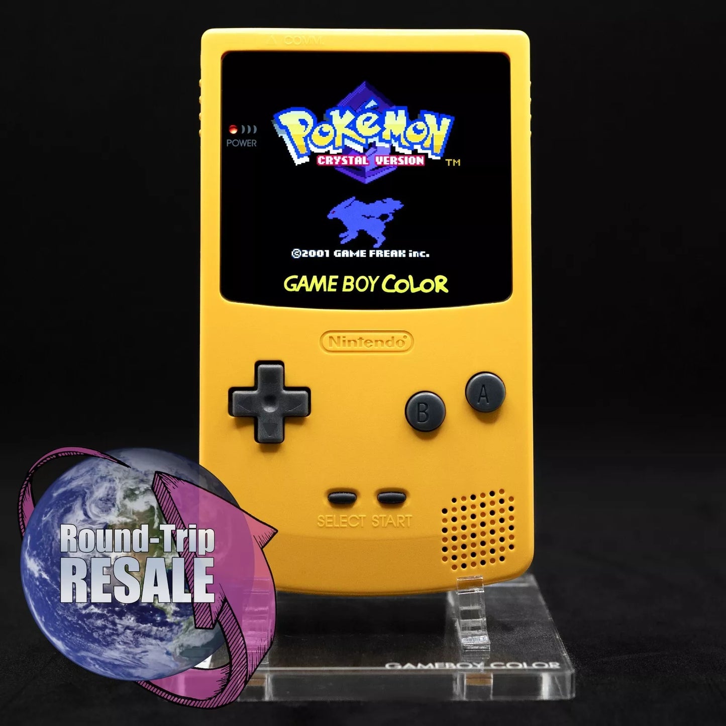 Fully Upgraded Nintendo Game Boy Color – AMOLED Screen, Rechargeable Battery, Ready to Play