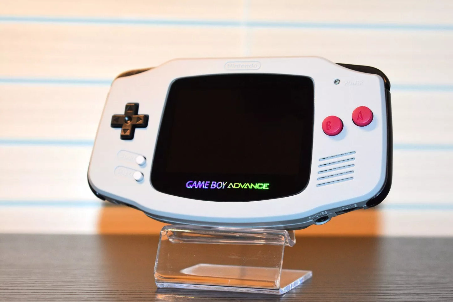 Nintendo Gameboy Advance Game Boy Console Backlit/Amp/USB-C/IPS V5 Classic